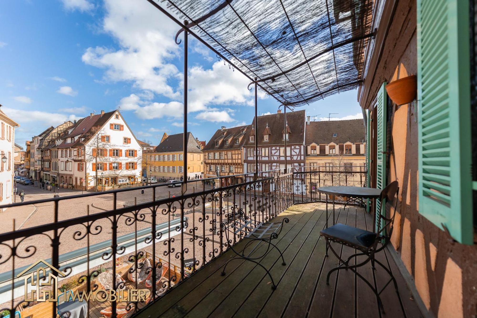 Au Bonheur Des Anges Appartement 2 Chambres Avec Terrasse Colmar Exterior foto